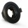 Foco Bascualte empotrar PC Negro 90mm, para Lámpara GU10/MR16